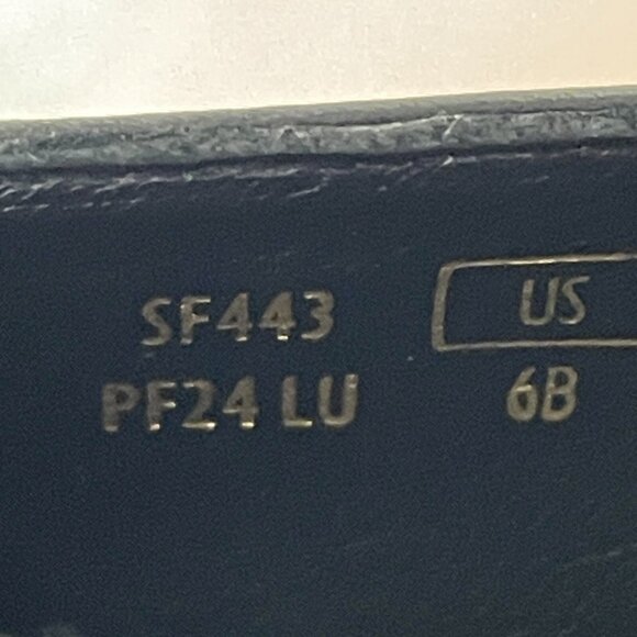 Stuart Weitzman Kitten Heels Pumps 6B Black Smooth Leather Pointed Toe Shoes - Picture 10 of 14